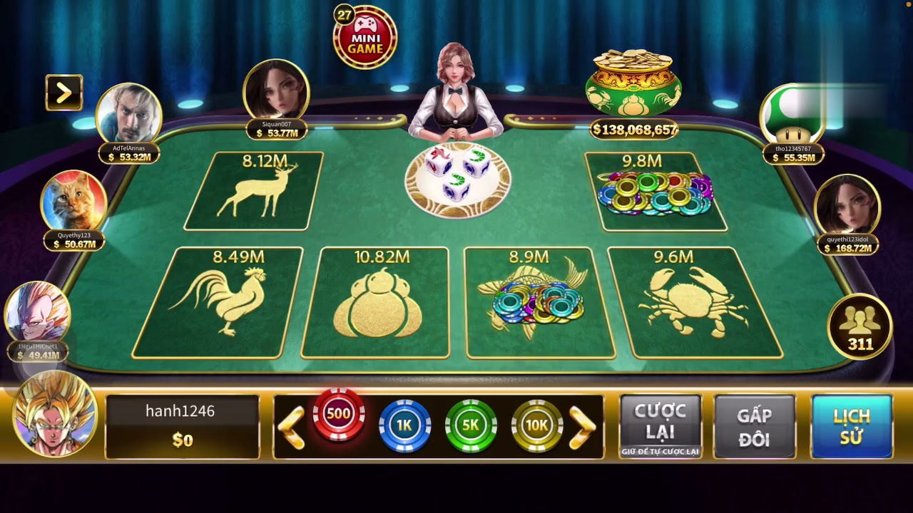 Ưu đãi khủng khi đăng ký bầu cua online Win79