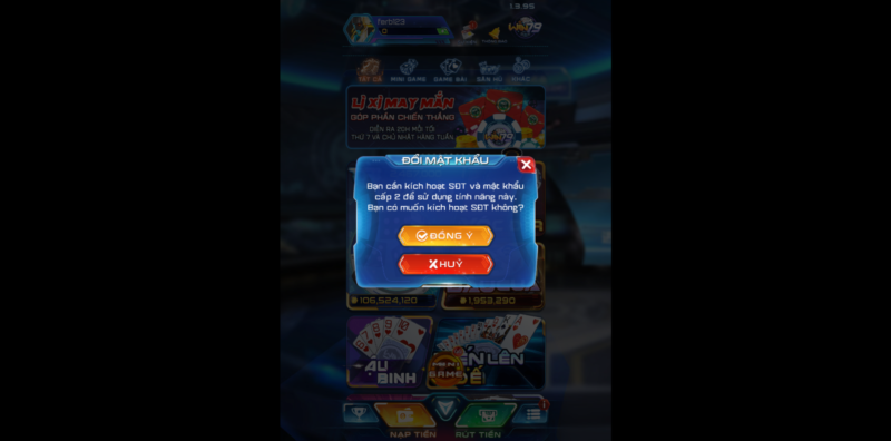 Hệ thống nạp - rút tiền siêu tiện lợi